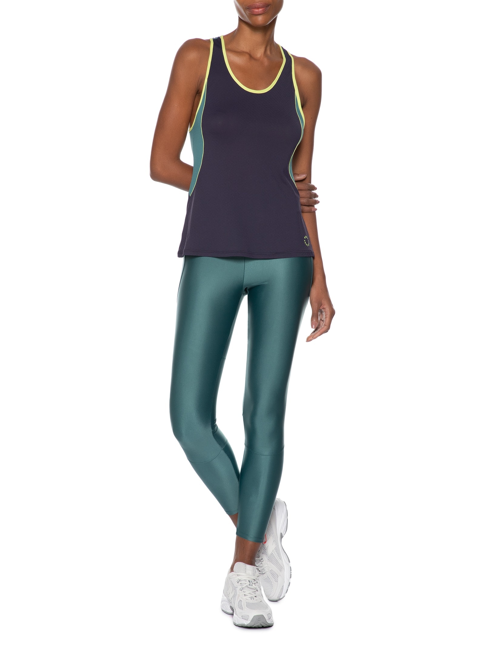 Calça Feminina Legging Basic Azul  Body For Sure