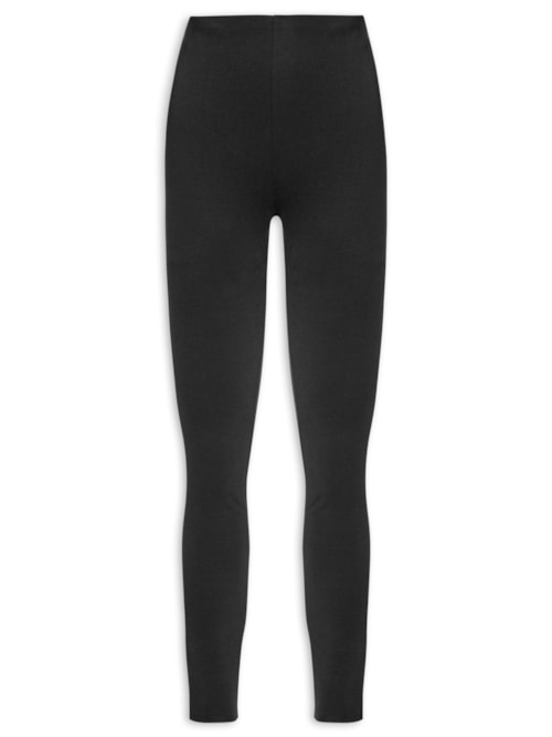 Calça Feminina Legging Cintura Alta – Preto