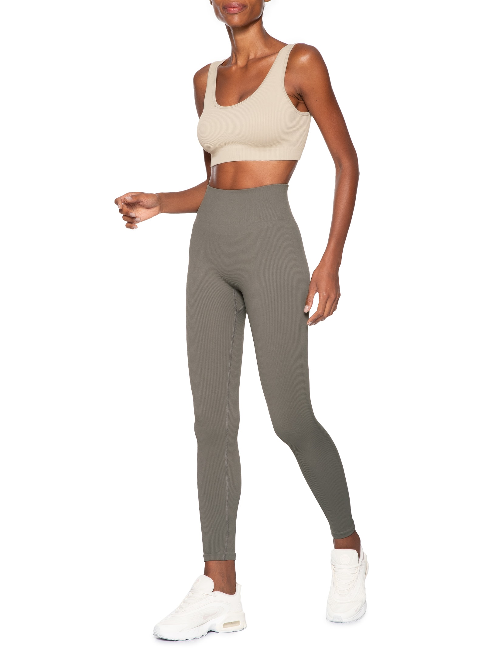 Calça Feminina Legging Cinza Hering Sports