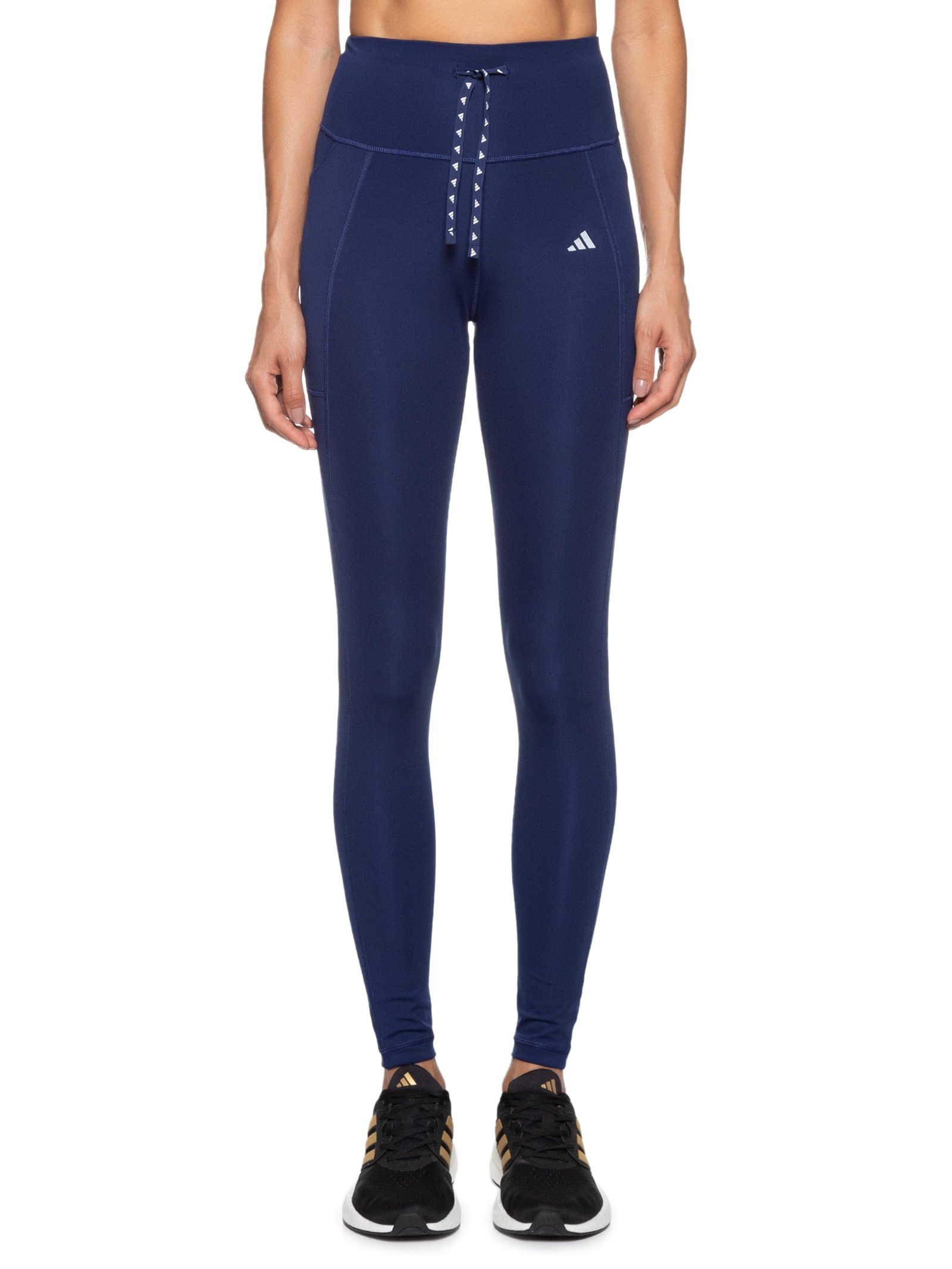 Calça Feminina Legging Corrida 7/8 Refletiva Speedwick - Azul - Adidas