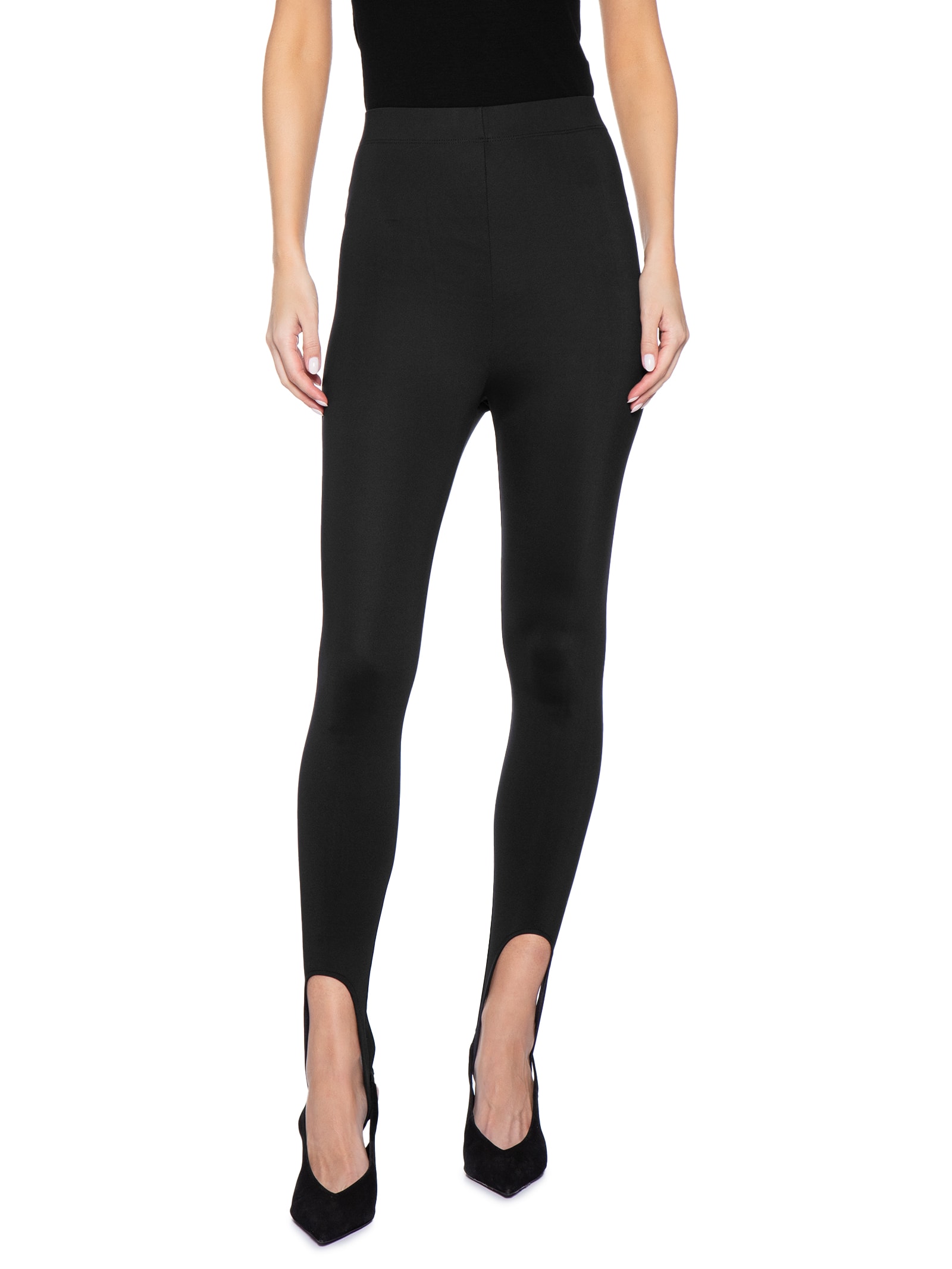 Calça Feminina Legging De Pézinho Preto '2Essential