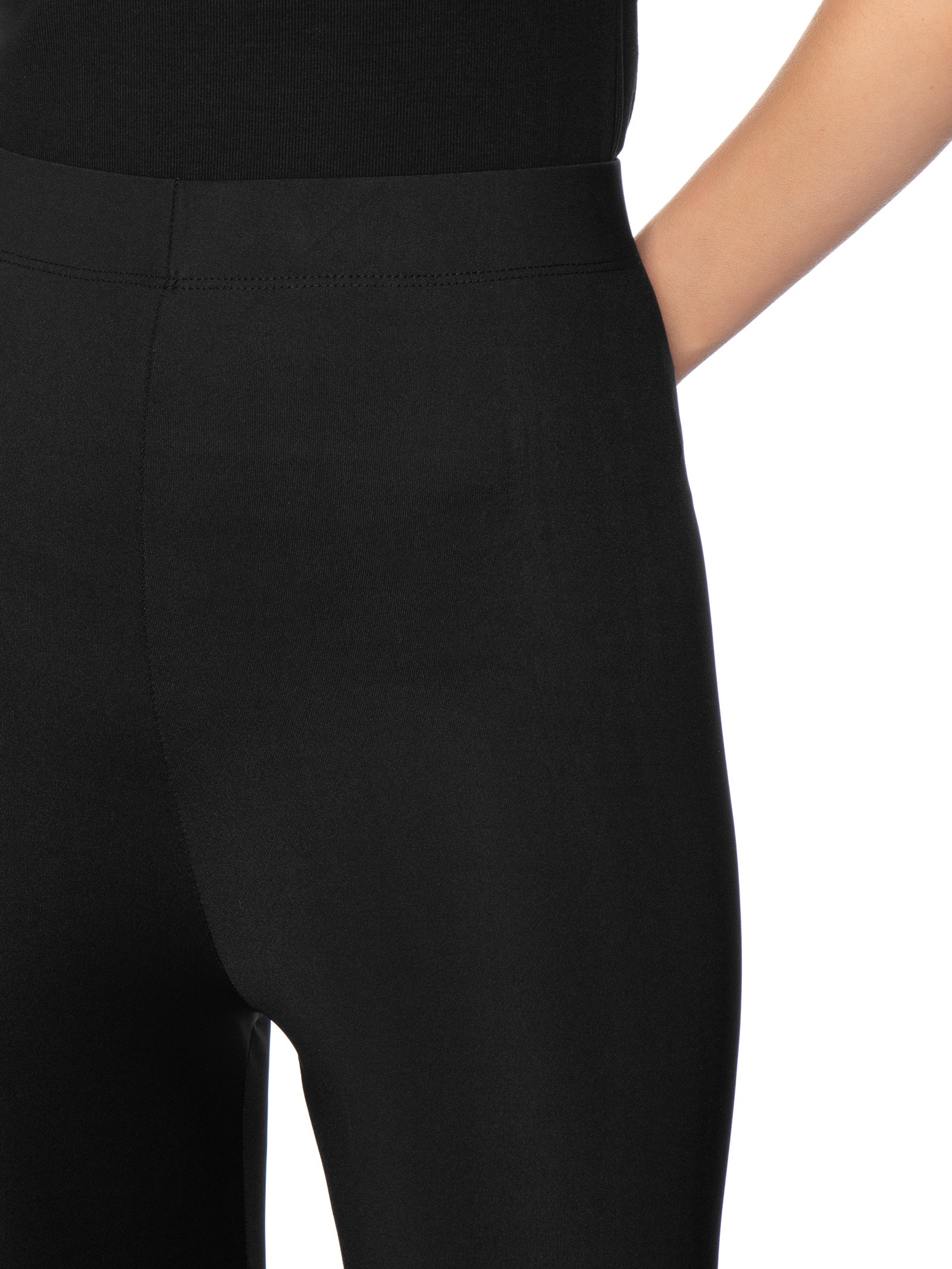 Calça Feminina Legging De Pézinho Preto '2Essential