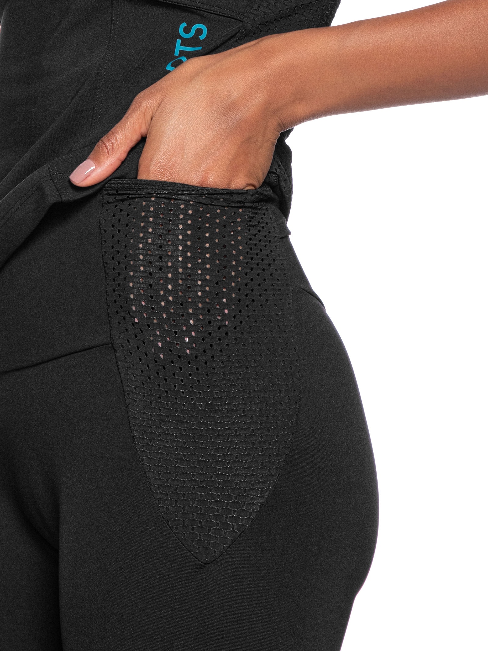 Calça Feminina Legging Elysia Preto Lauf