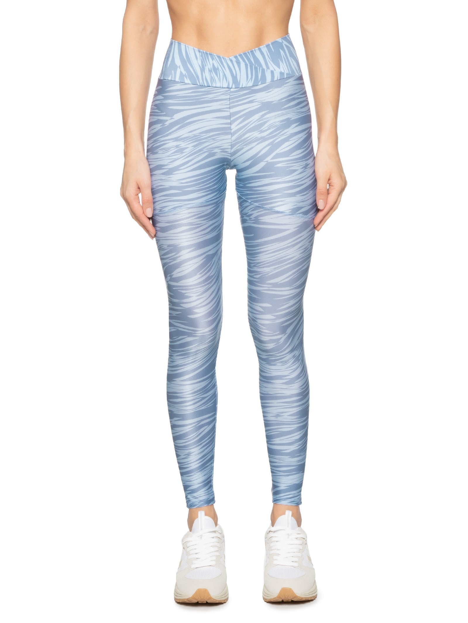 Calça Feminina Legging Estampado Azul  Body For Sure