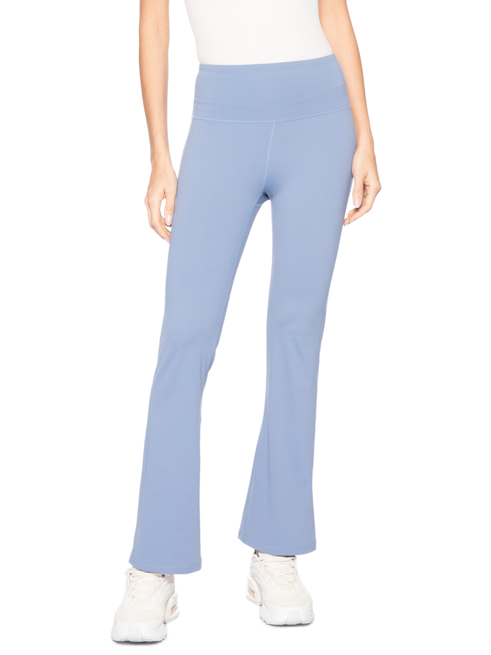 Calça Feminina Legging Fitness Azul Basiq