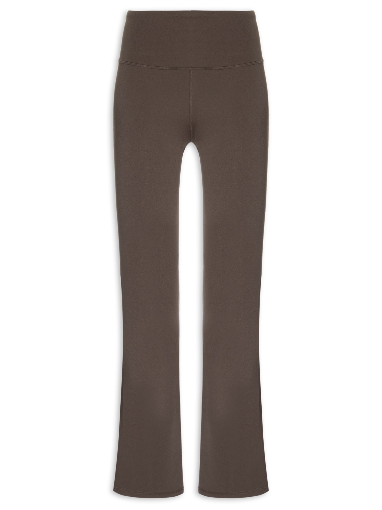 Calça Feminina Legging Fitness Marrom Basiq