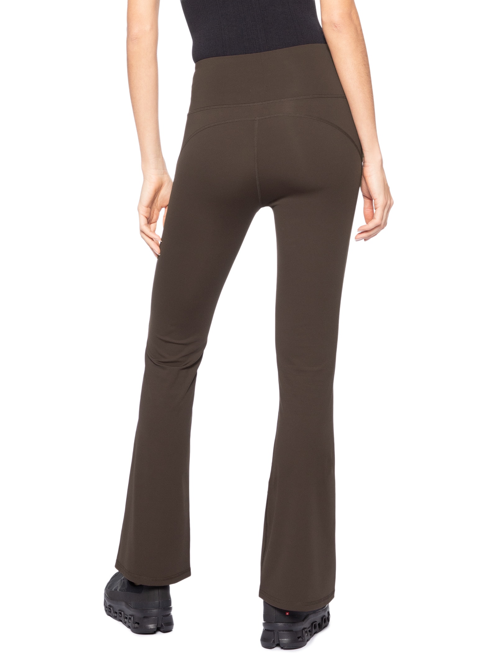 Calça Feminina Legging Fitness Marrom Basiq