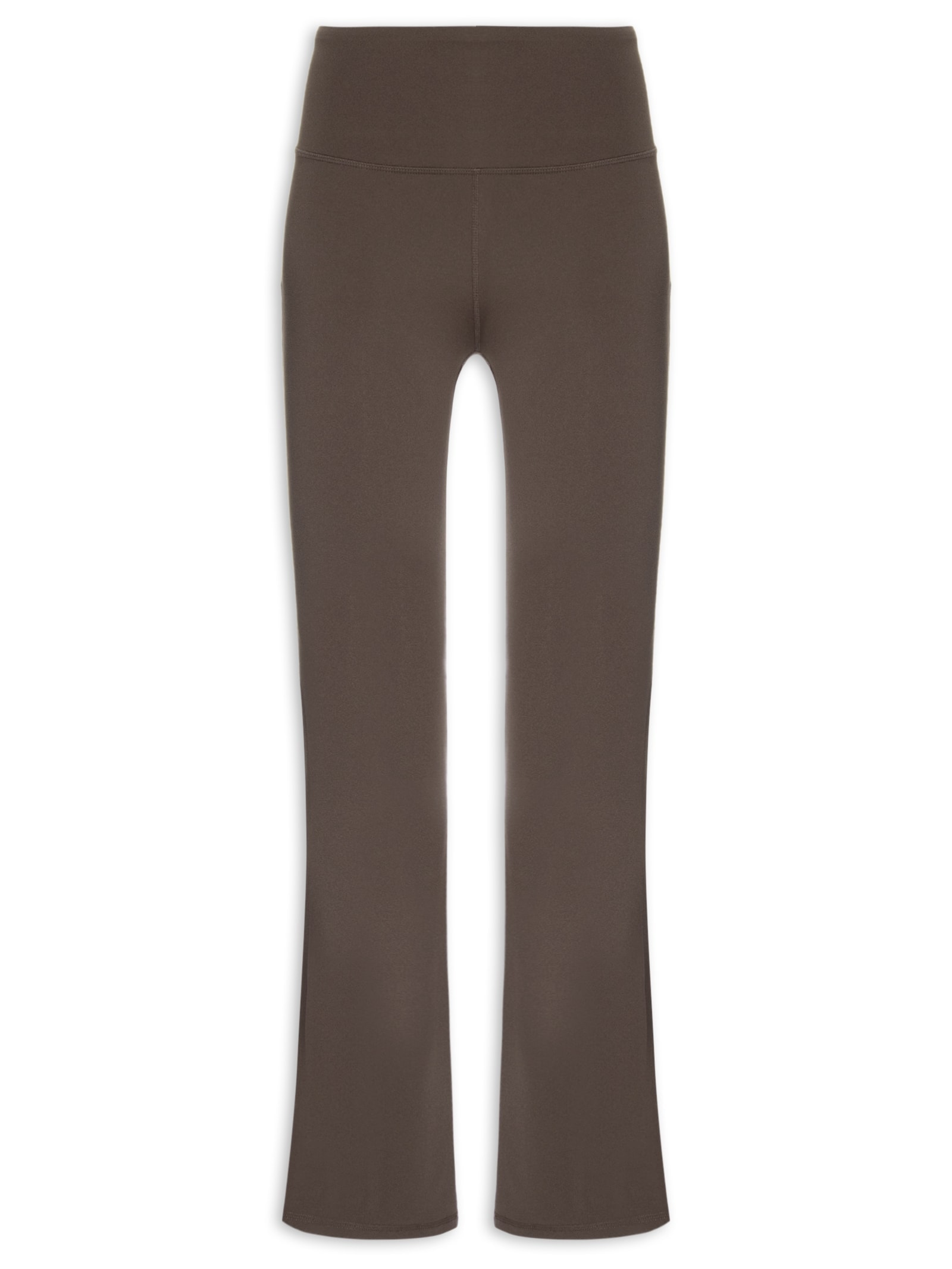 Calça Feminina Legging Fitness Marrom Basiq