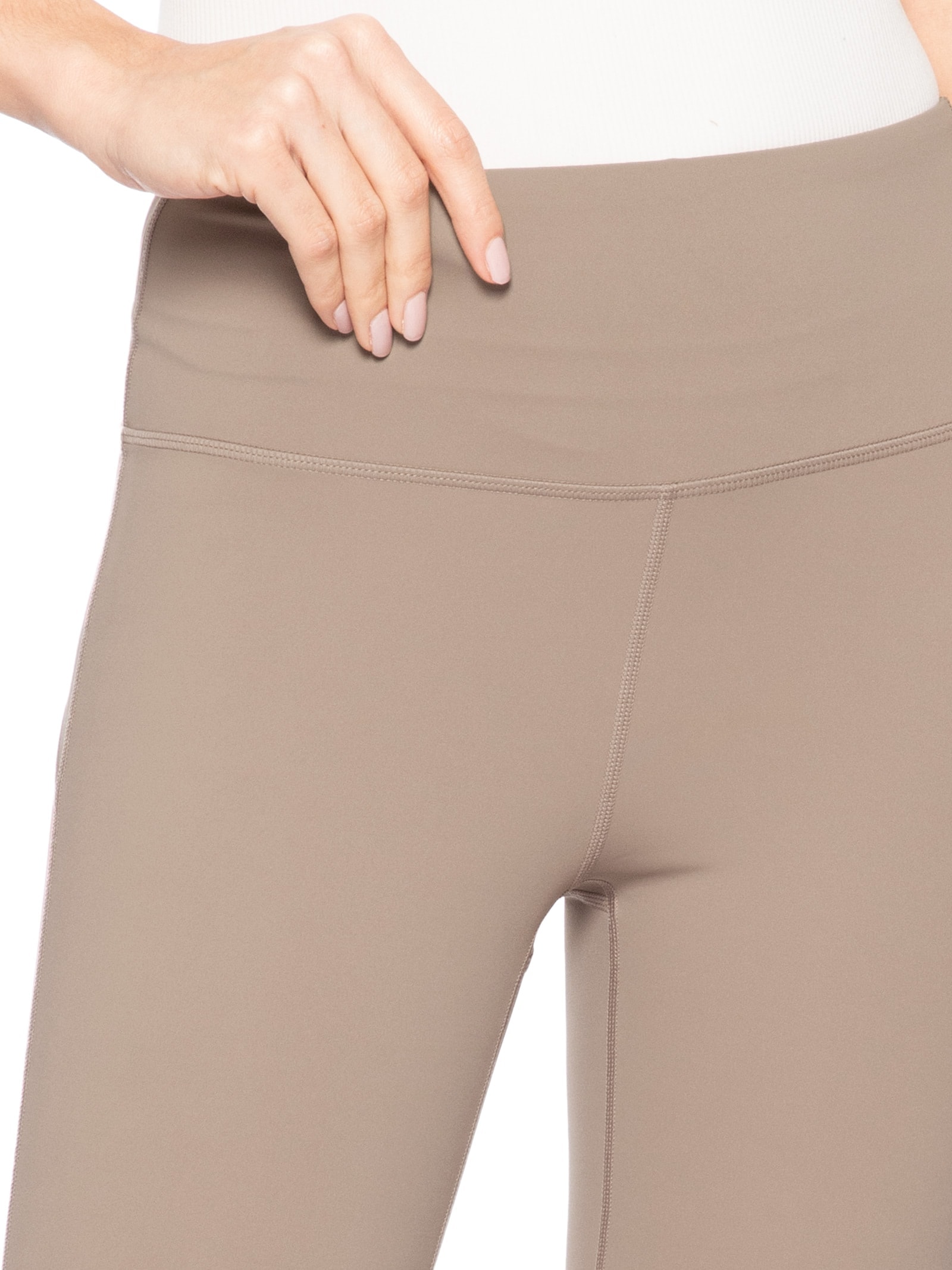 Calça Feminina Legging Fitness Marrom Basiq