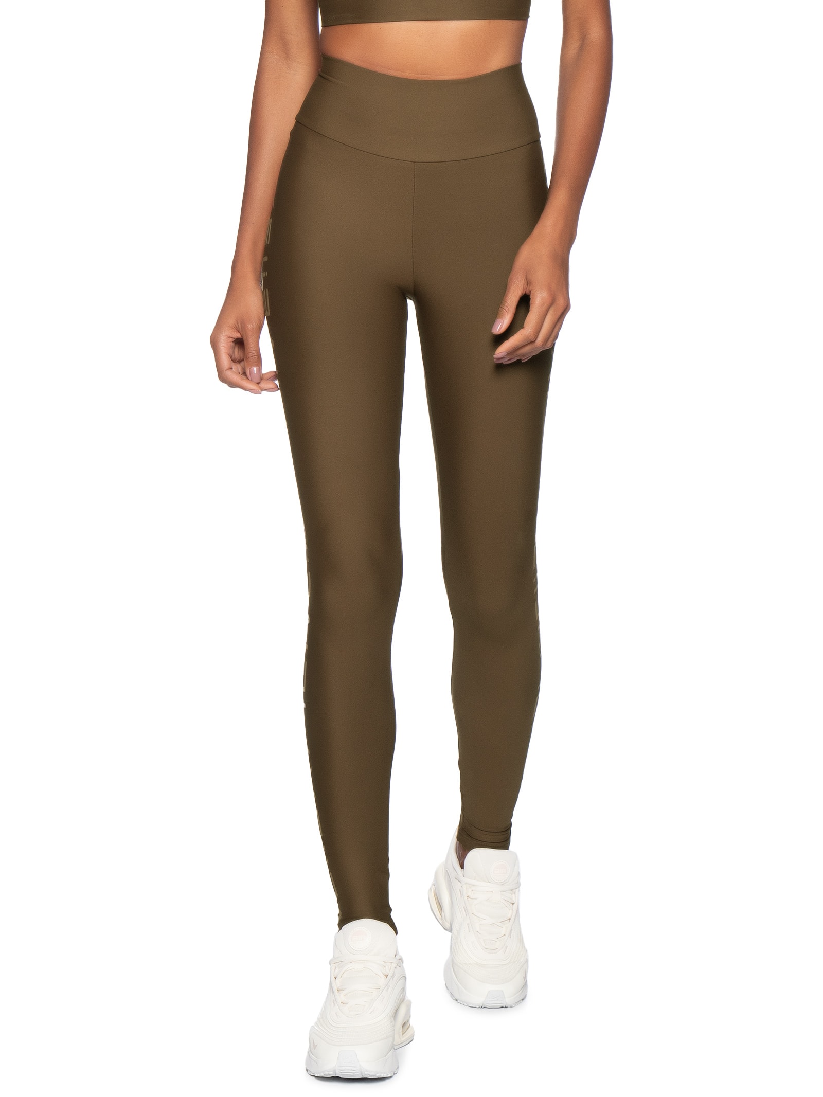 Calça Feminina Legging Fuso Icon Neo Marrom Live!
