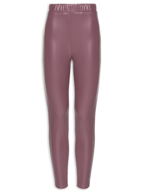 Calça Feminina Legging Like Leather – Marrom