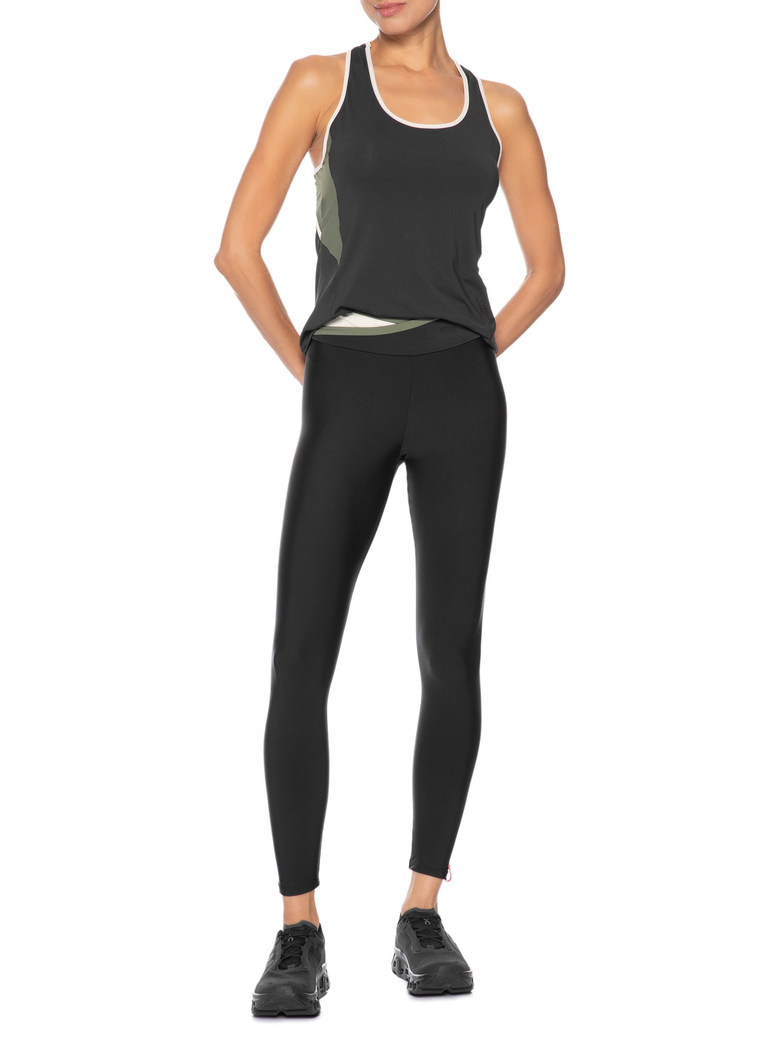 Calça Feminina Legging Lisa Athleta Preto Body For Sure