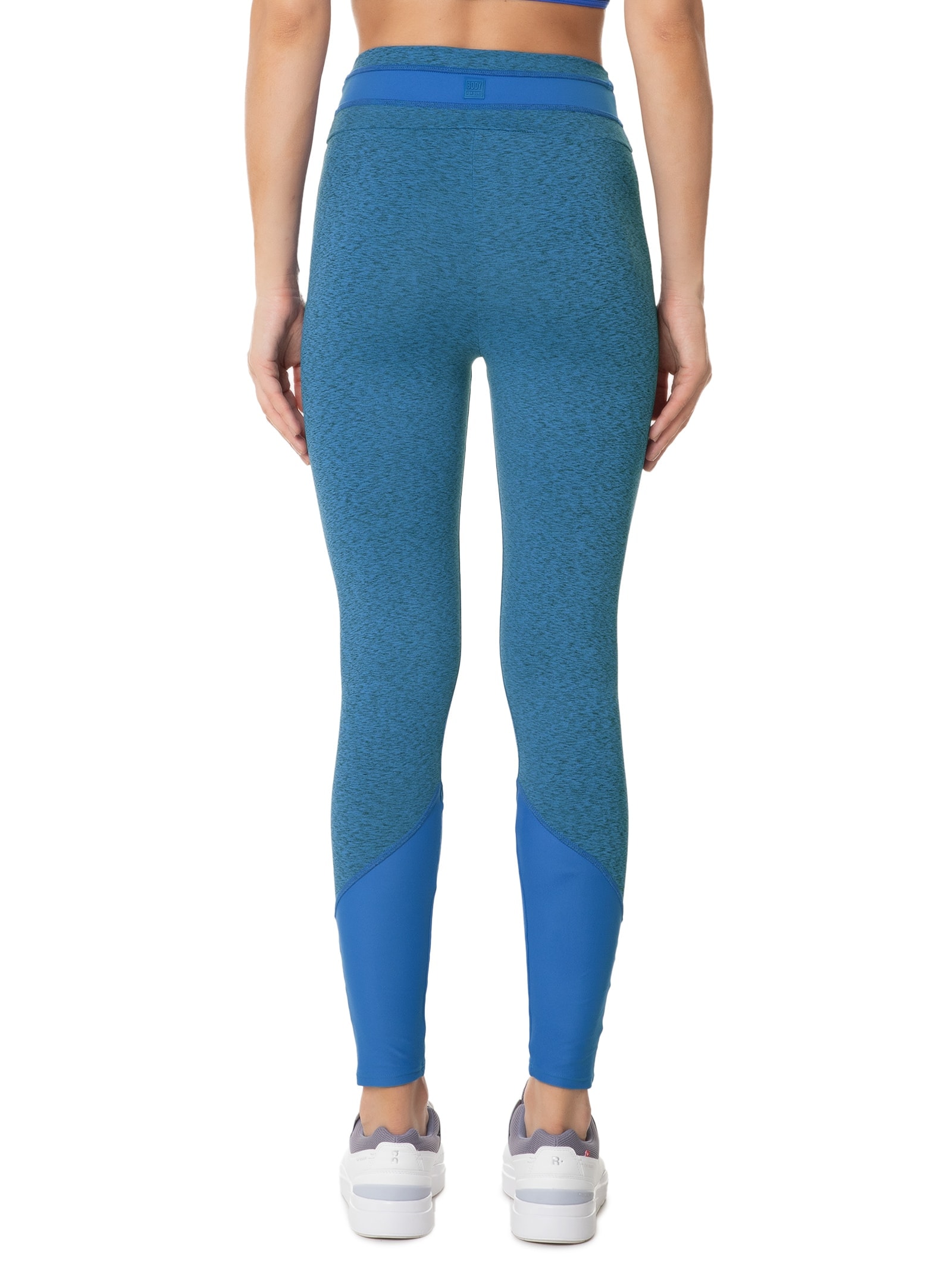 Calça Feminina Legging Lisa Azul Body For Sure