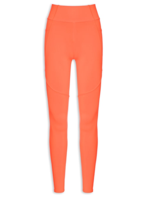 Calça Feminina Legging Lisa - Laranja