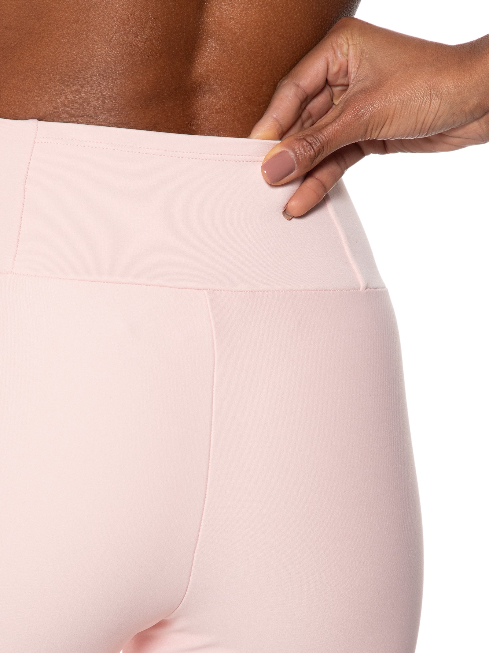 Calça Feminina Legging Lisa Rosa Body For Sure