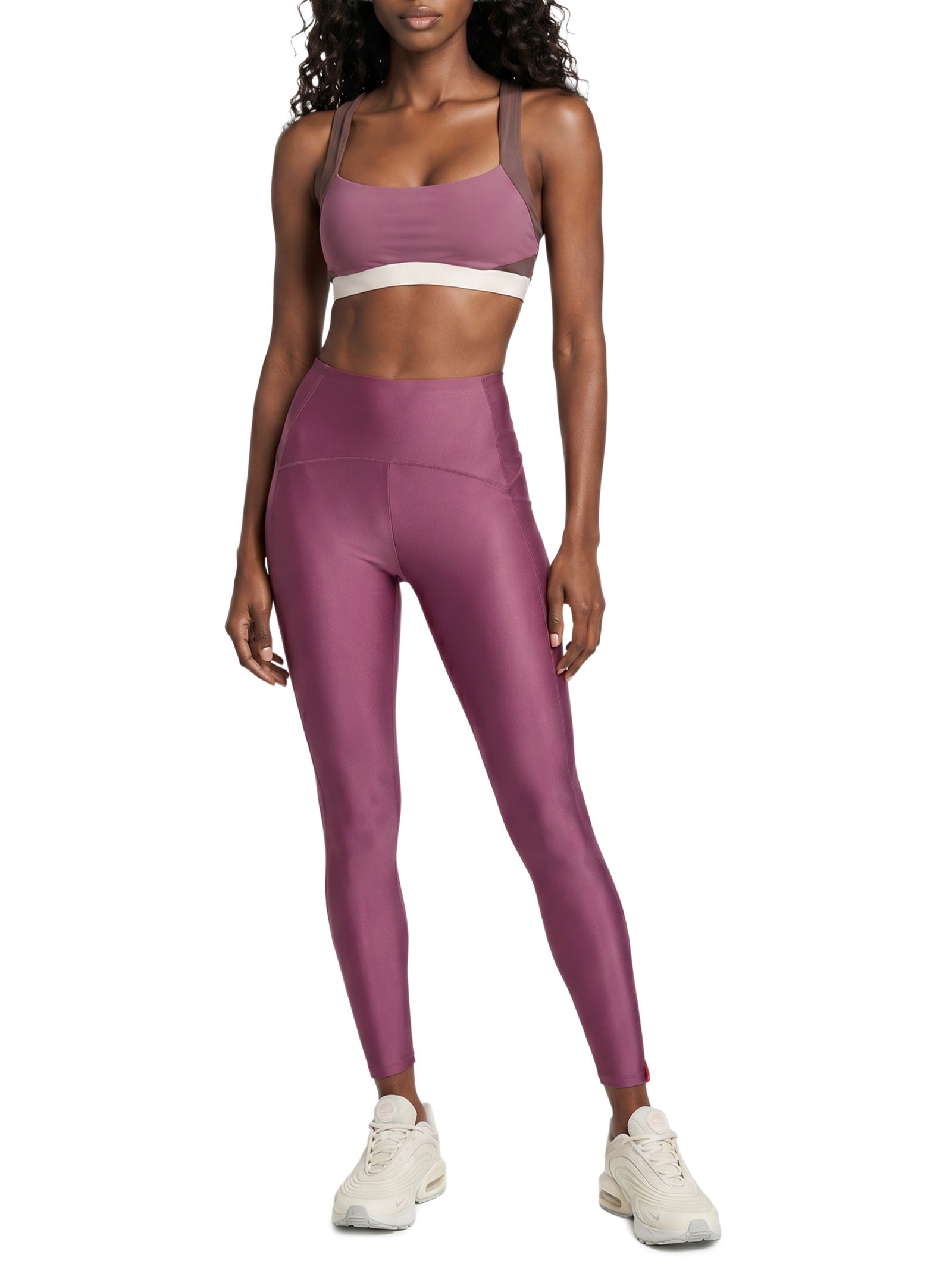 Calça Feminina Legging Lisa Roxo Body For Sure