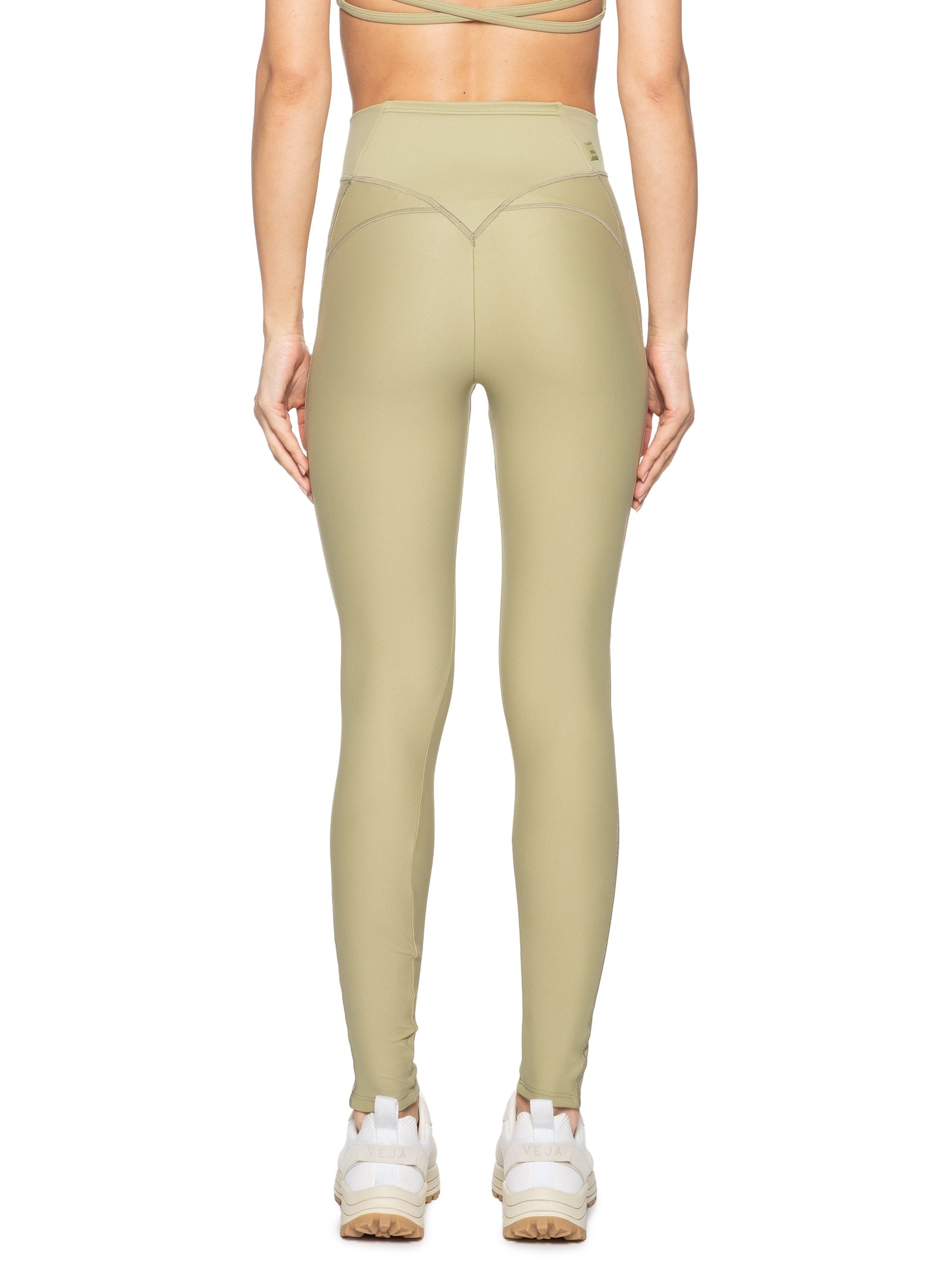 Calça Feminina Legging Lisa Verde Body For Sure