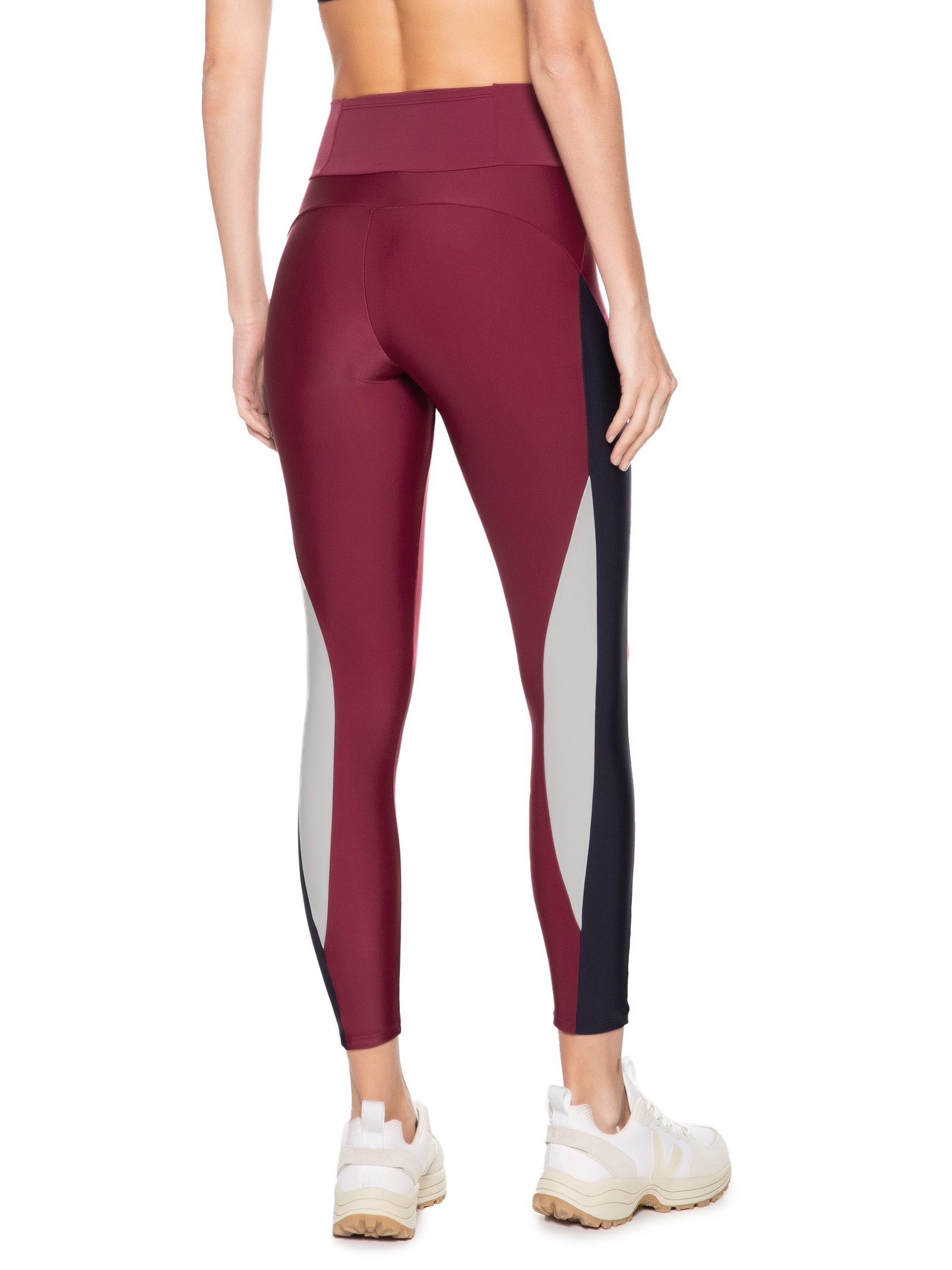 Calça Feminina Legging Lisa Vermelho Body For Sure