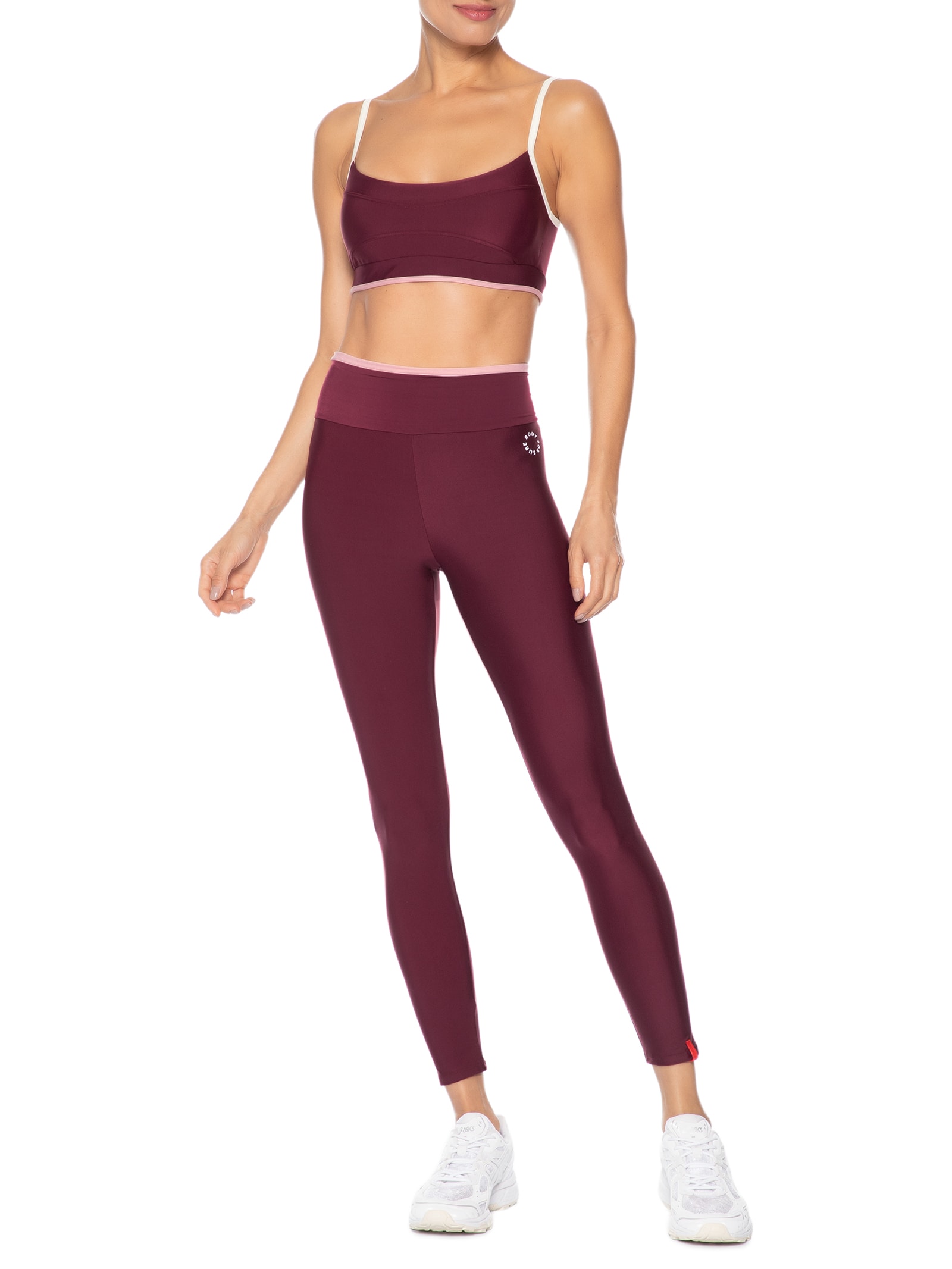Calça Feminina Legging Lisa Zen Roxo Body For Sure