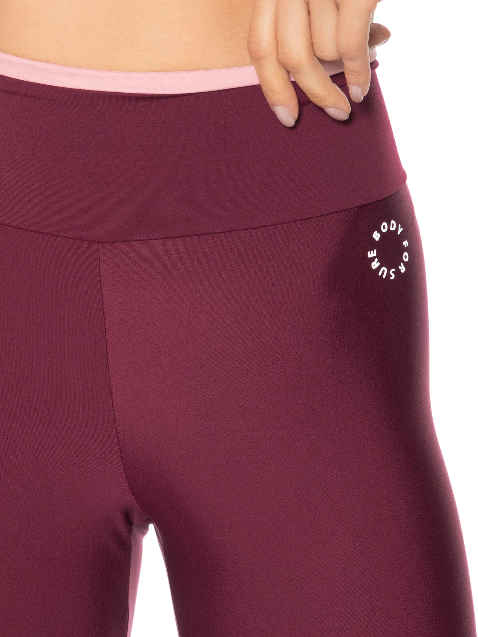 Calça Feminina Legging Lisa Zen Roxo Body For Sure