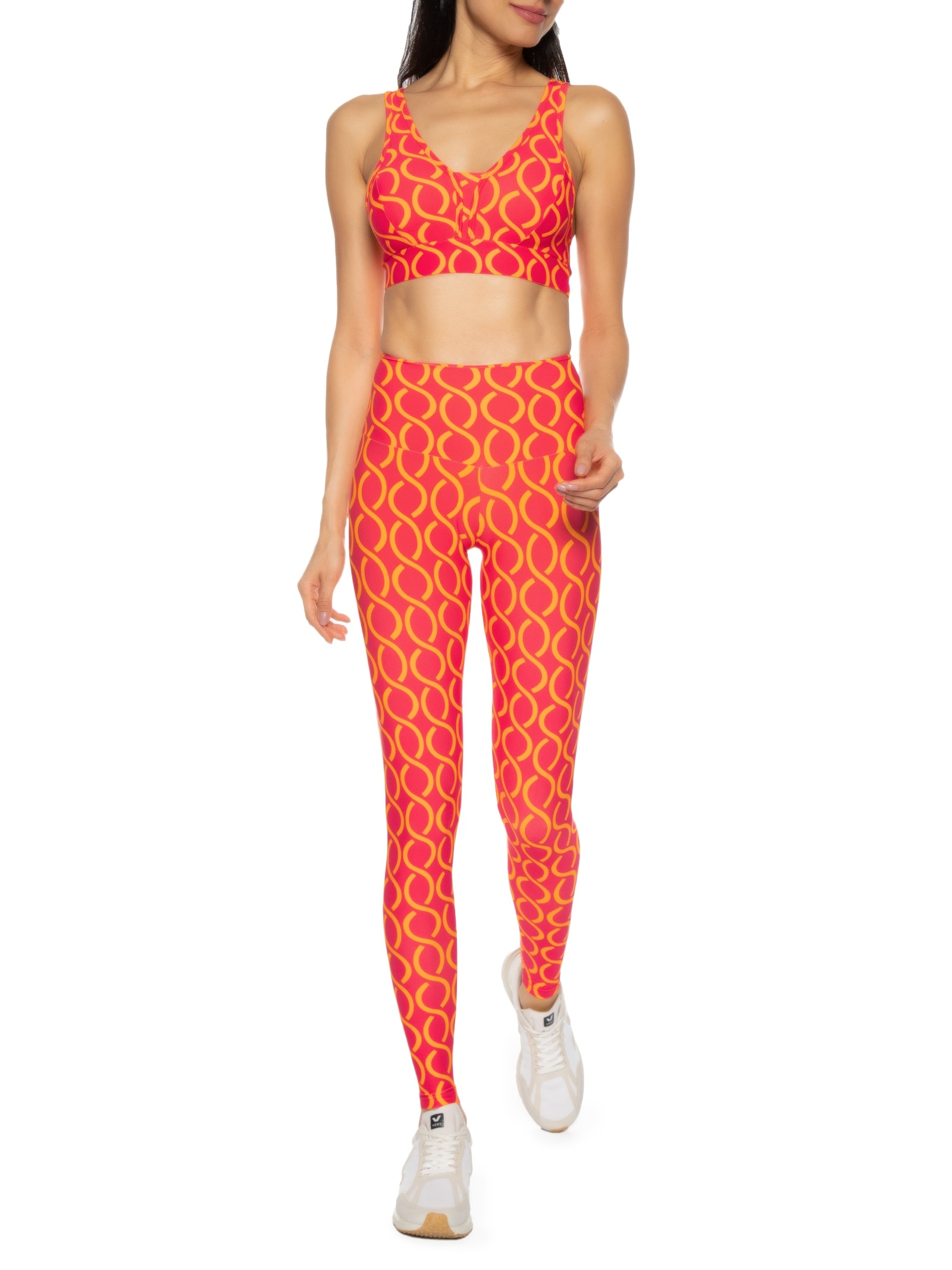 Calça Feminina Legging Marcelle Rosa Ccm
