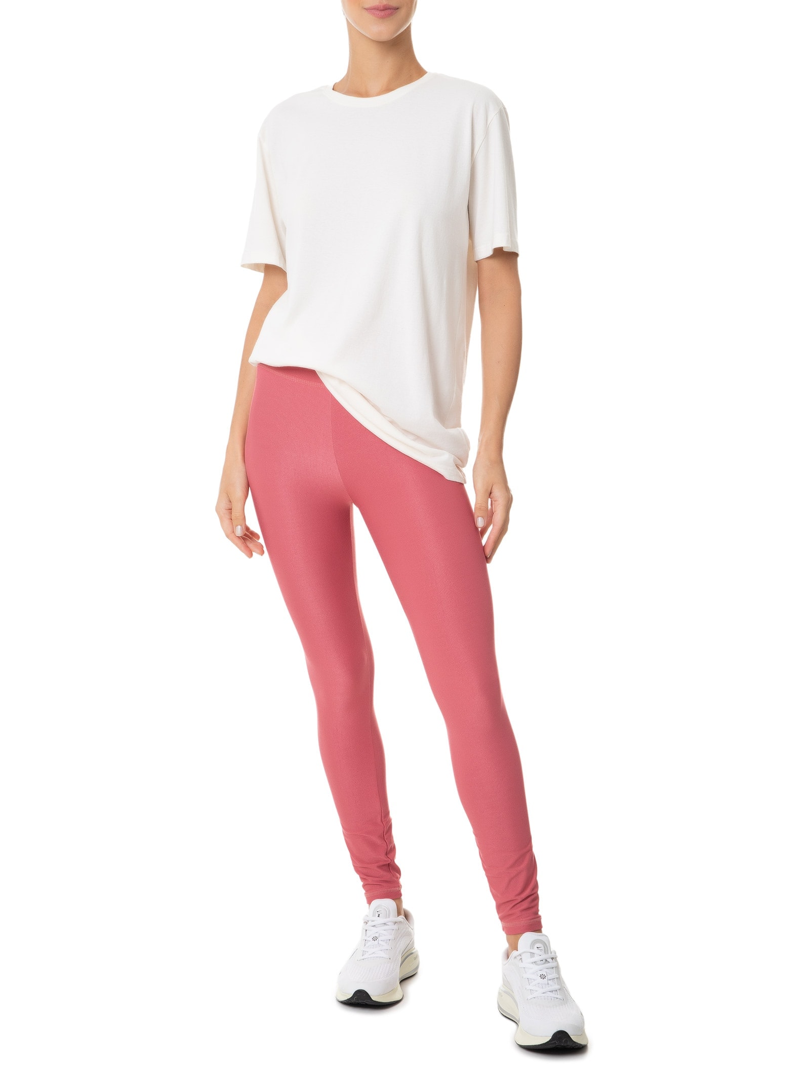 Calça Feminina Legging Rosa Hering Sports