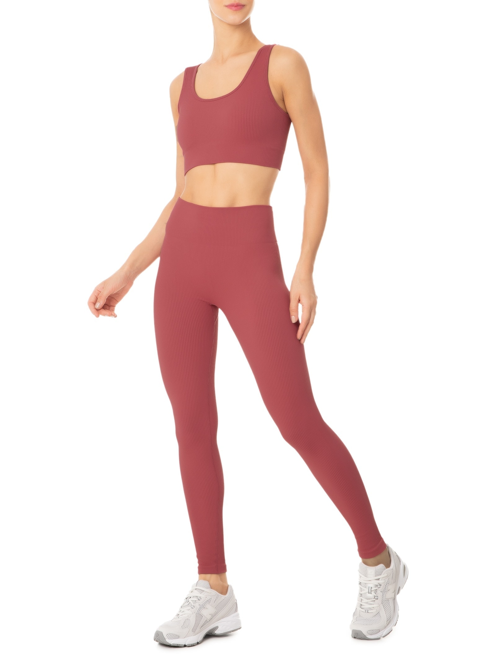 Calça Feminina Legging Rosa Hering Sports