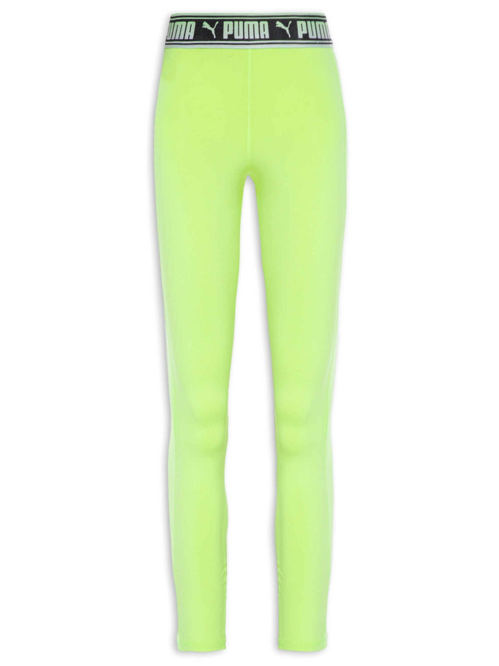 Calça Feminina Legging Run Key Ultraform Verde Puma