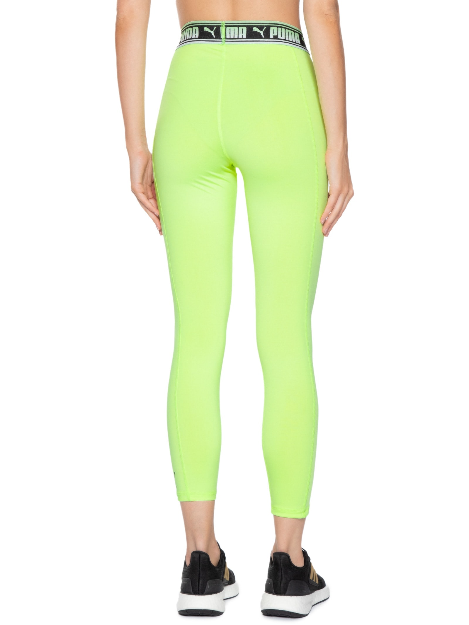 Calça Feminina Legging Run Key Ultraform Verde Puma