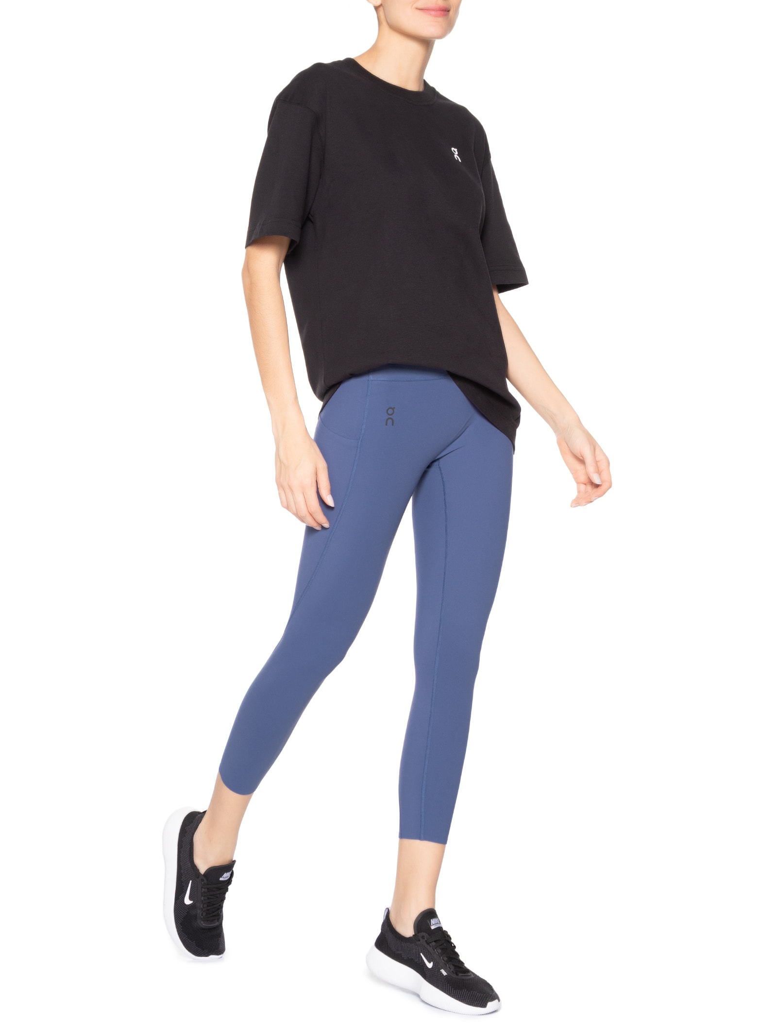 Calça Feminina Legging Studio Tights 7/8 Roxo On Running