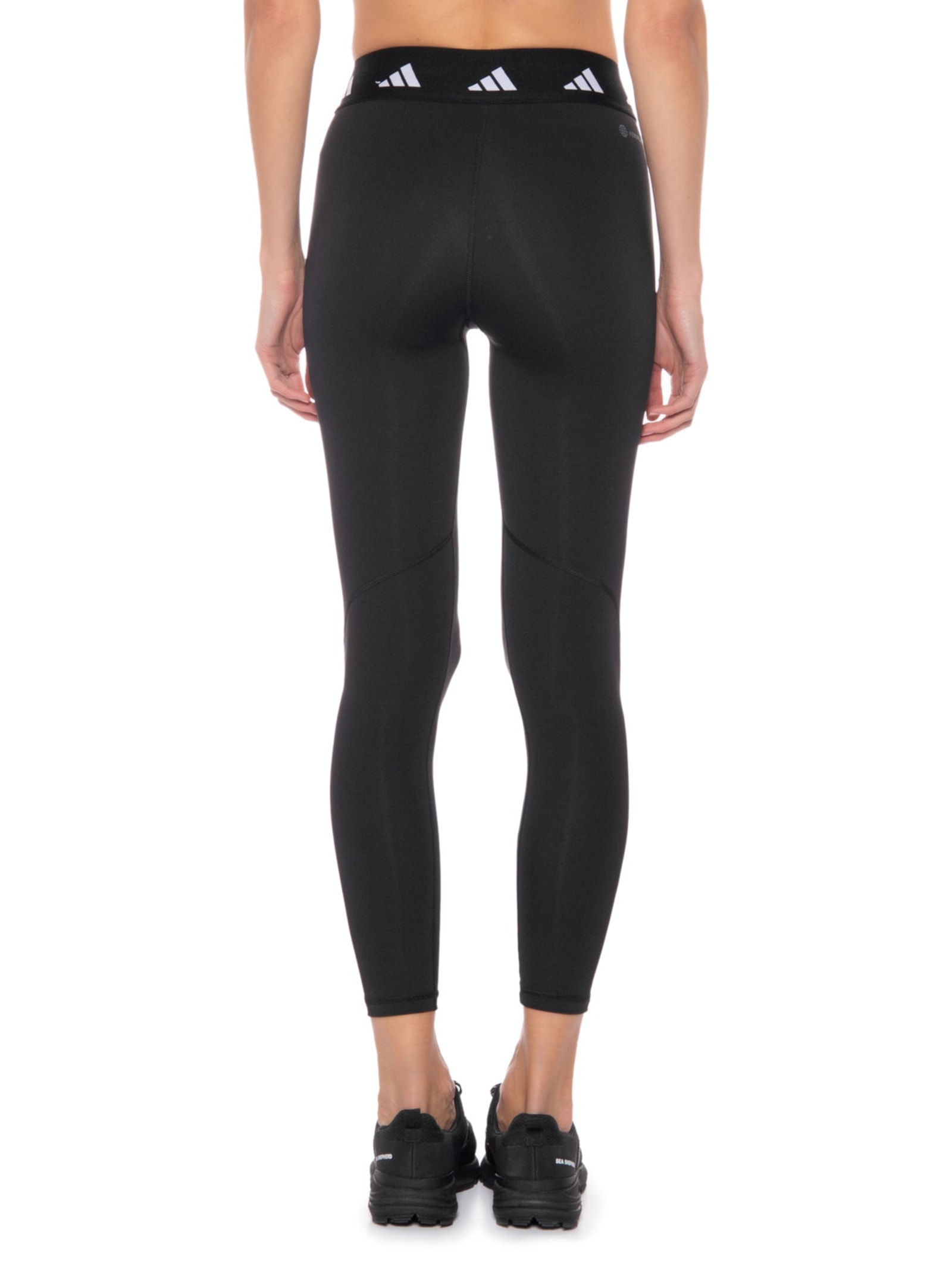 Calça Feminina Legging Techfit Preto Adidas