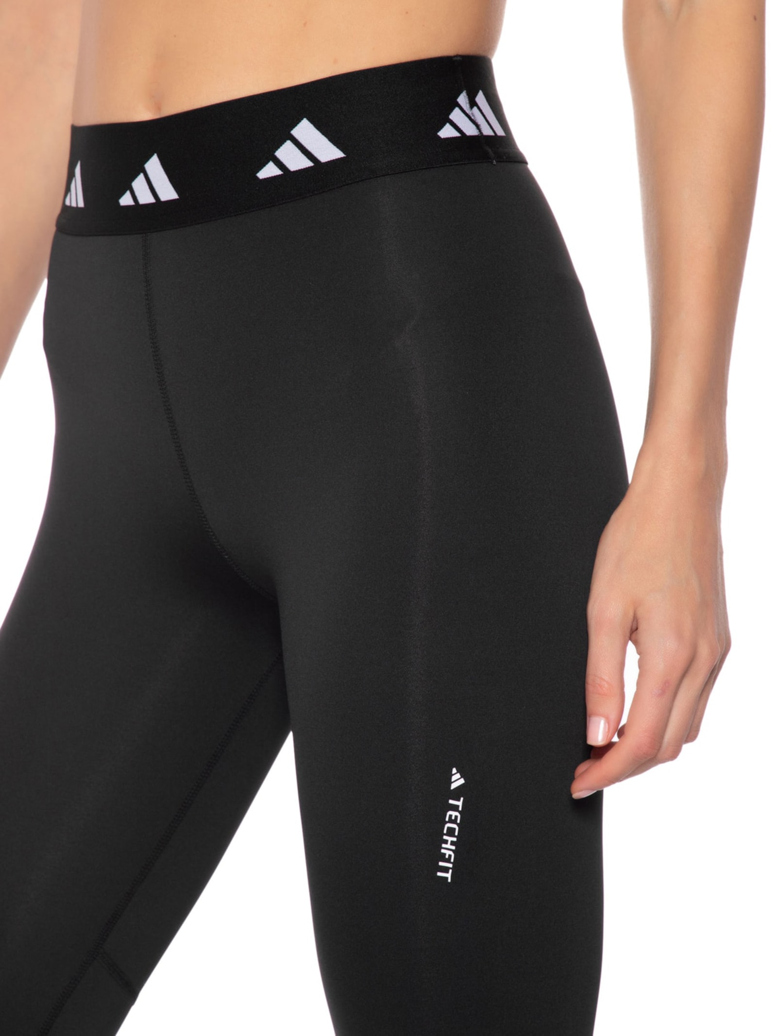Calça Feminina Legging Techfit Preto Adidas