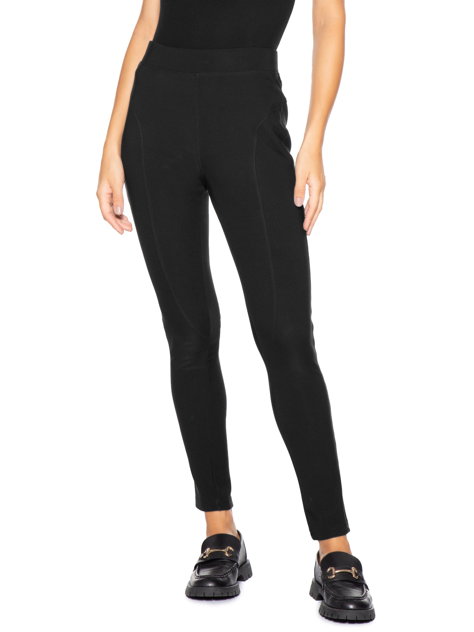 Calça Feminina Legging Térmica Forro Aveludada Preto Basiq