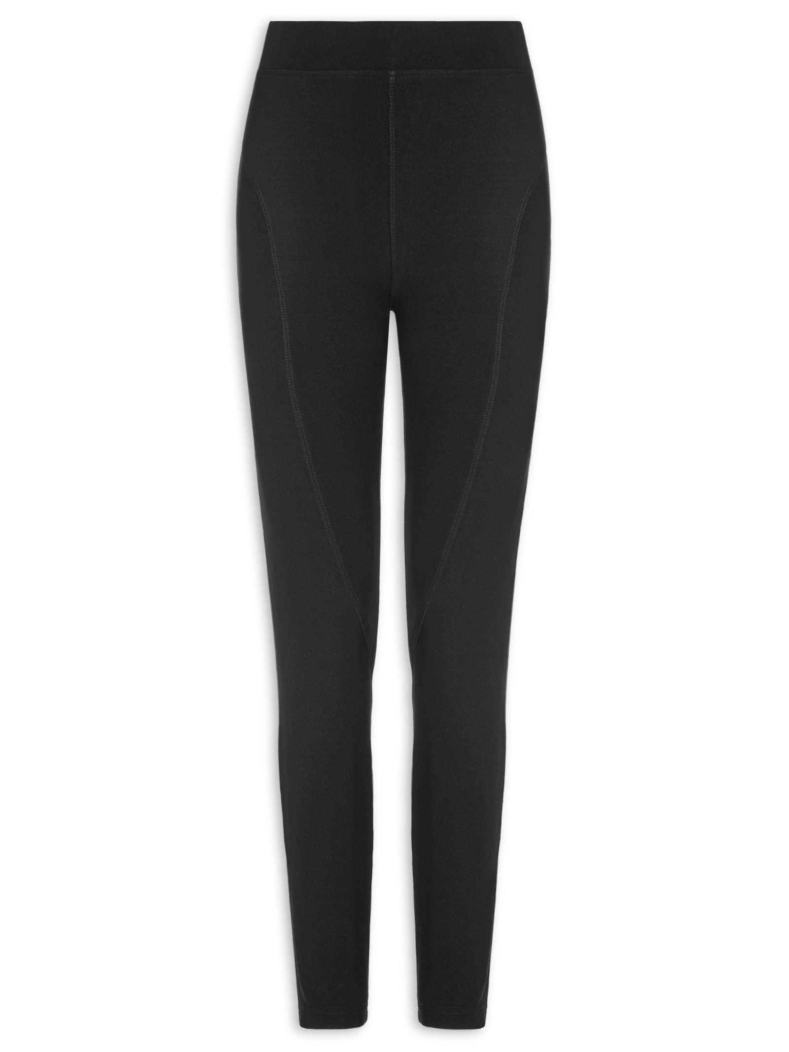 Calça Feminina Legging Térmica Forro Aveludada Preto Basiq