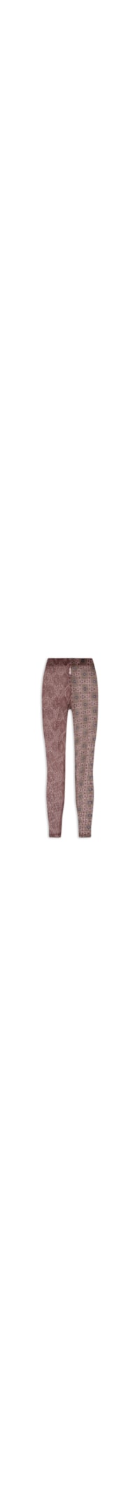 Calça Feminina Legging Tule Estampa Andaluzia - Marrom