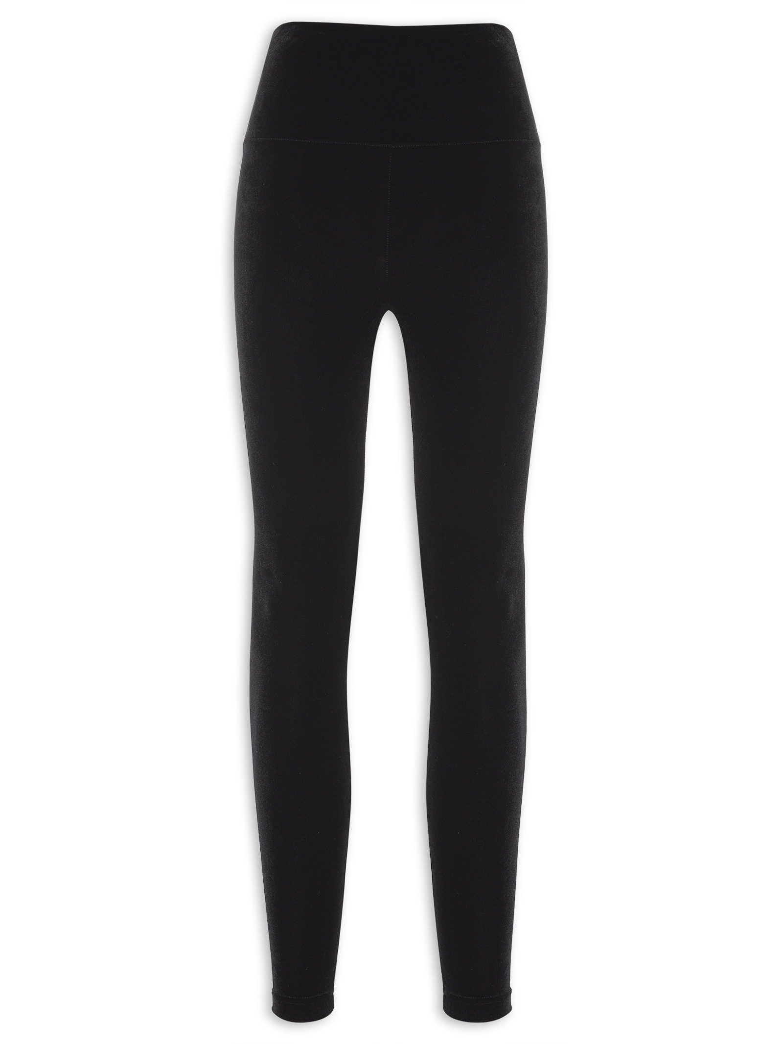 Calça Feminina Legging Veludo Preto Forlegs