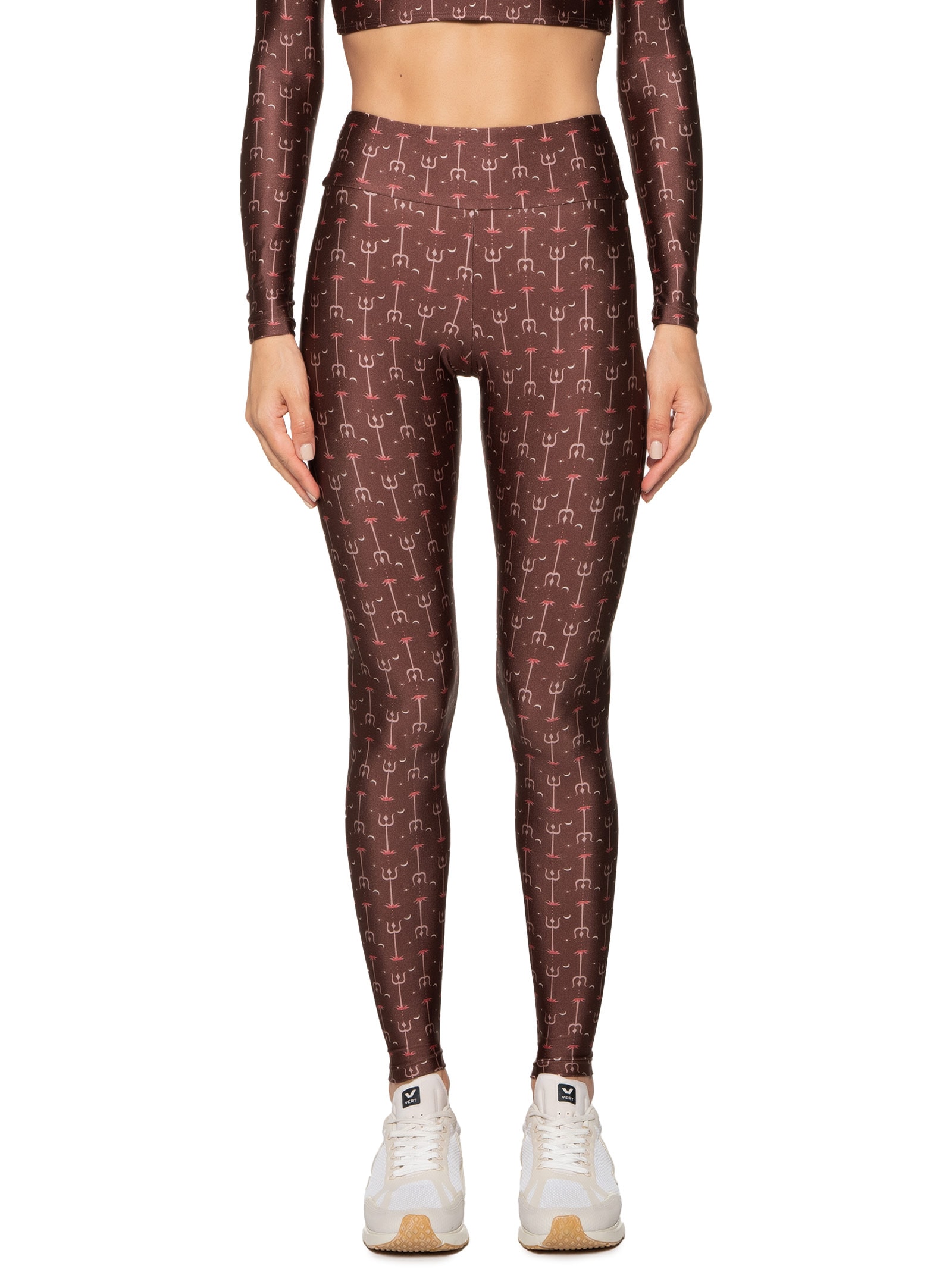 Calça Feminina Legging Vermelho Melt