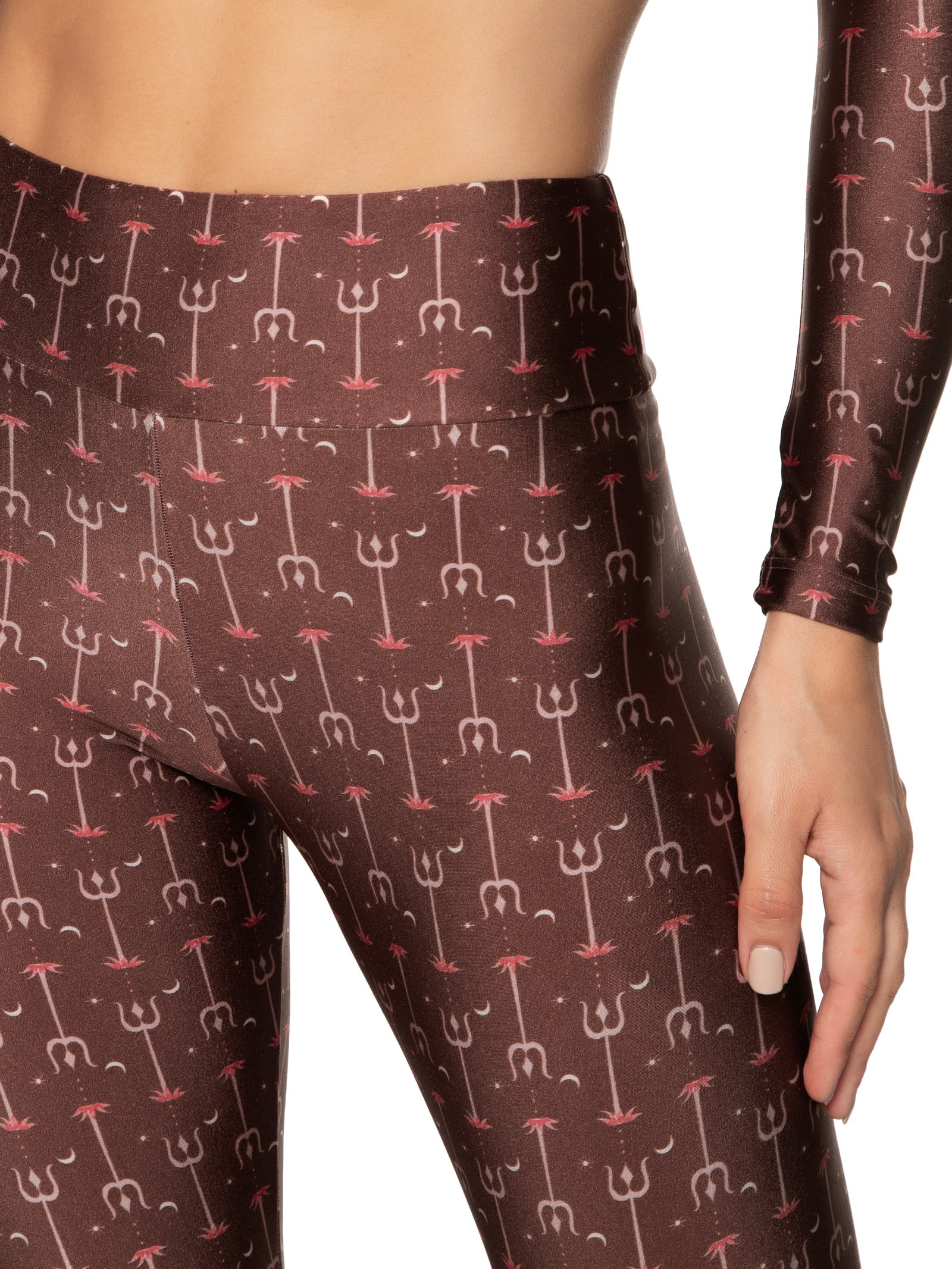 Calça Feminina Legging Vermelho Melt