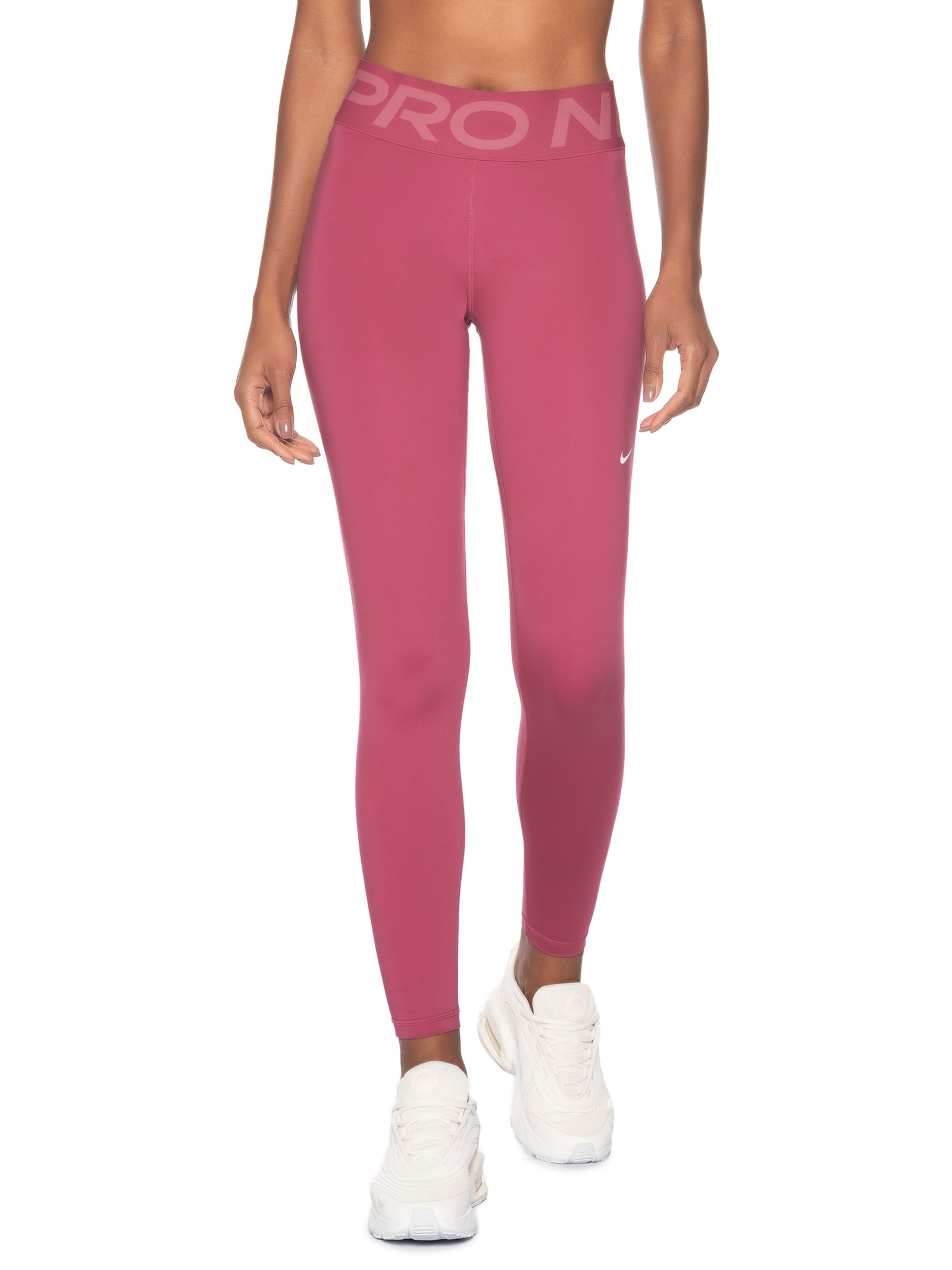 Calça Feminina Legging W Pro Sculplt Df Hr Tight Rosa Nike
