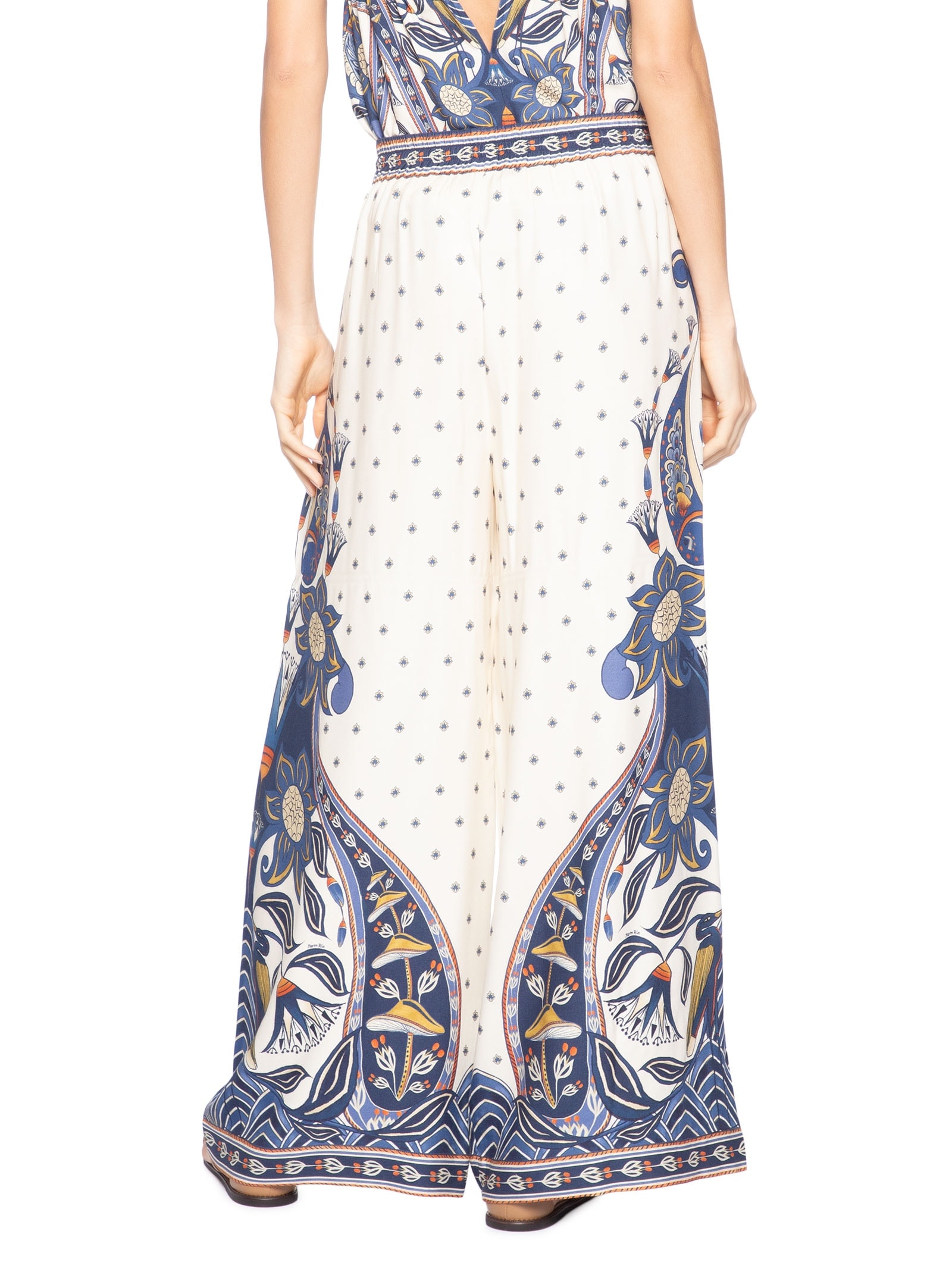 Calça Feminina Lenço Riviera Azul Farm
