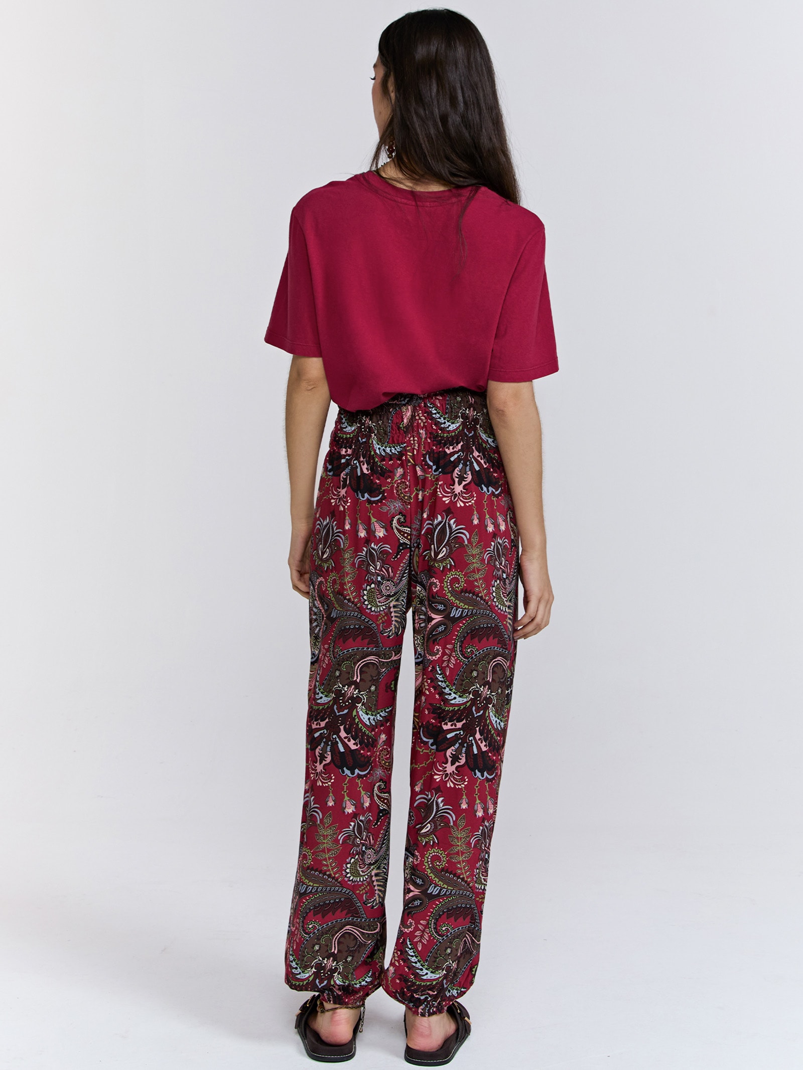 Calça Feminina Lenir Vermelho Triya