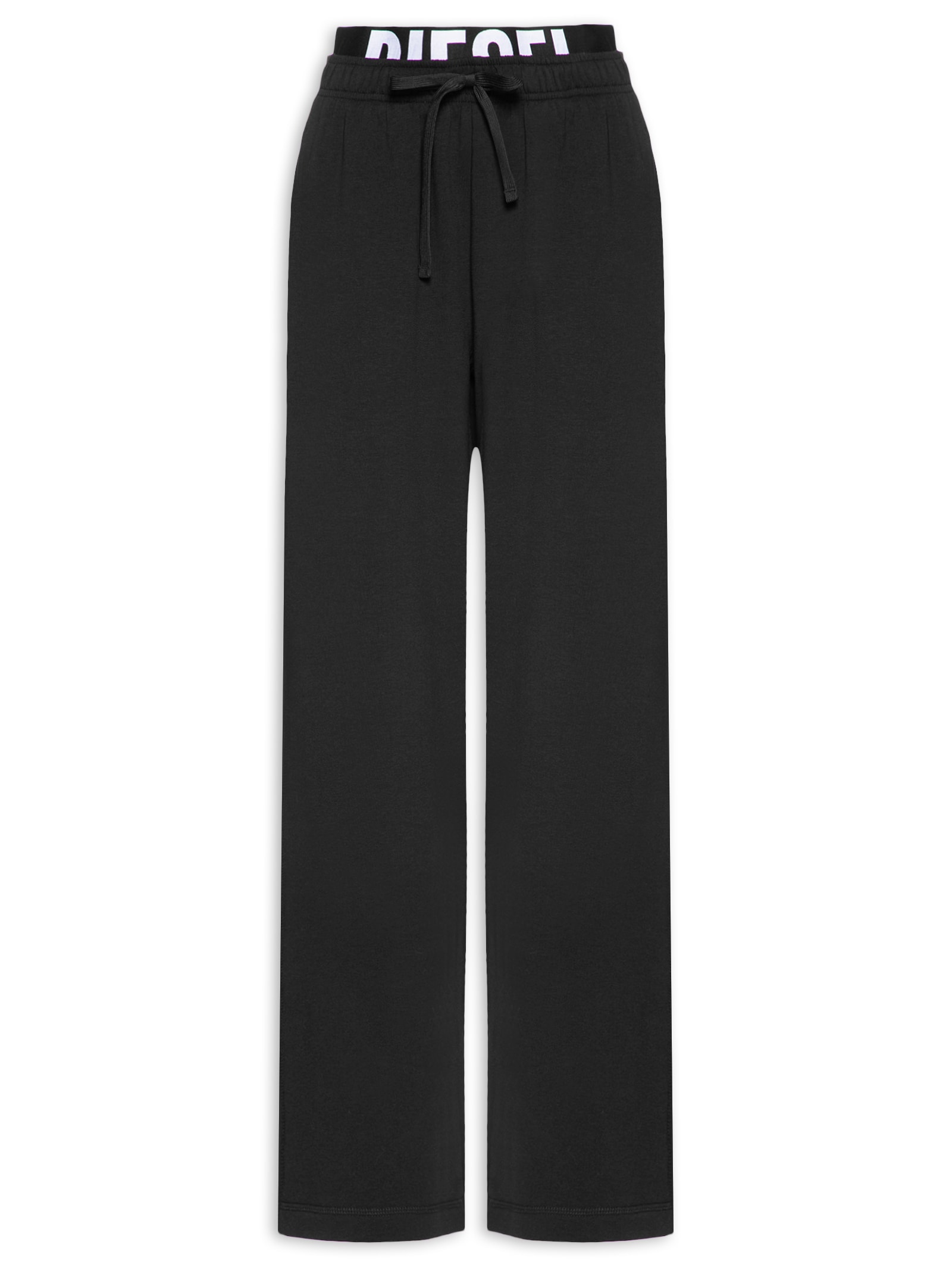 Calça Feminina Leslie-D-Pop Trousers Preto Diesel