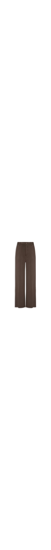 Calça Feminina Leve Reta - Marrom