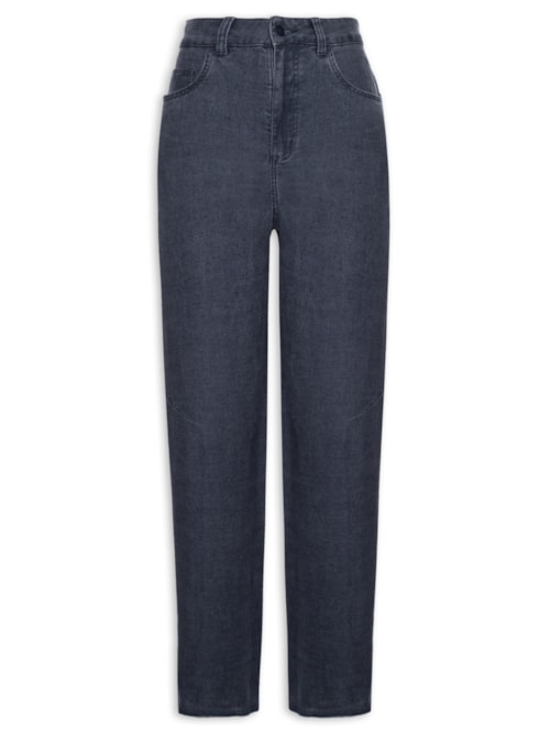 Calça Feminina Linen Stone - Azul
