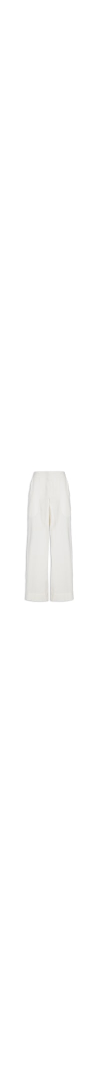 Calça Feminina Linho Ampla - Off White
