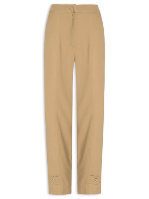 Calça Feminina Linho – Bege