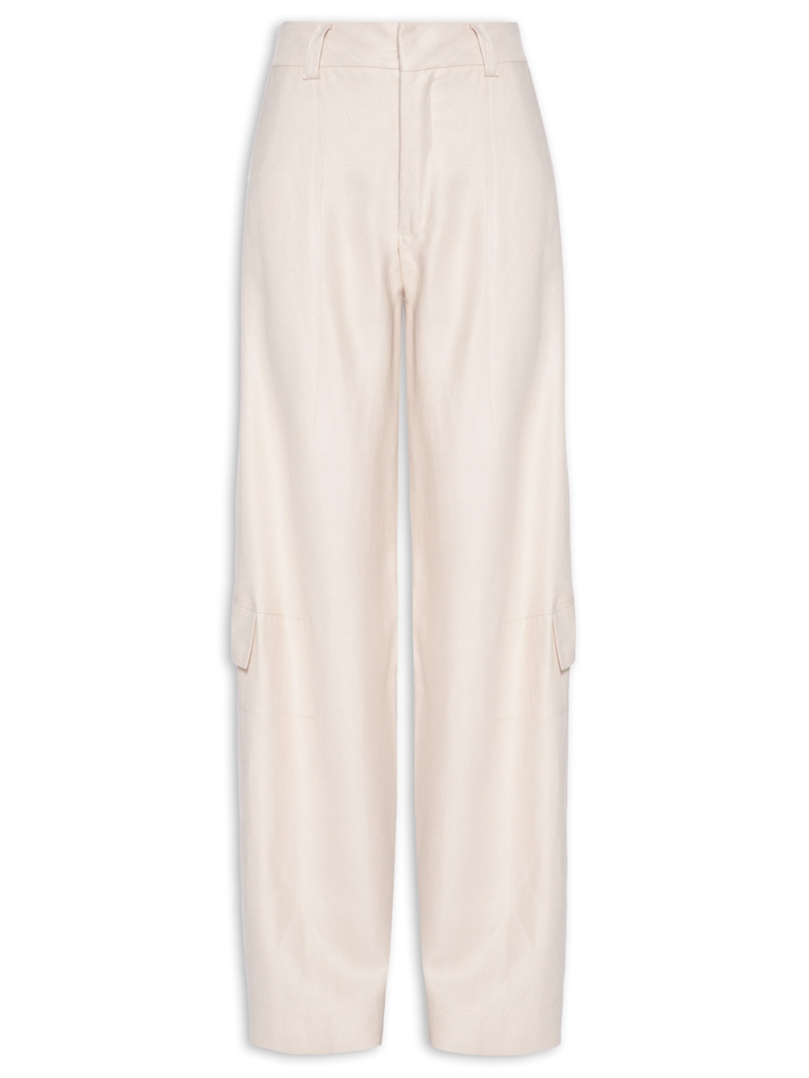 Calça Feminina Linho Off White Colcci