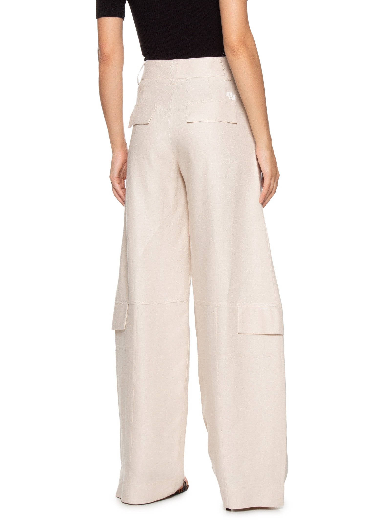 Calça Feminina Linho Off White Colcci