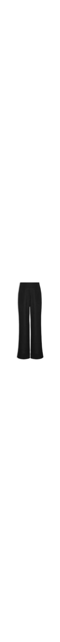 Calça Feminina Linho Reta - Preto