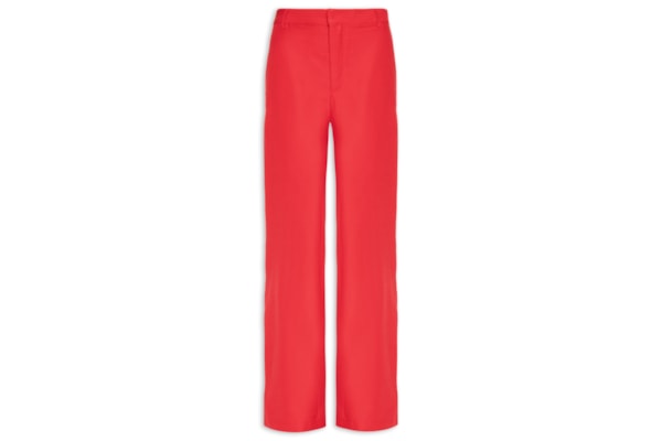Calça Feminina Linho - Vermelho